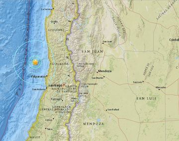 Una nueva réplica del terremoto en Chile se hizo sentir en Mendoza y San Juan