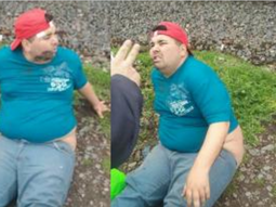 quiso robar en el tren, se cayo, se quebro la pierna y casi lo linchan quiso robar en el tren, se cayo, se quebro la pierna y casi lo linchan