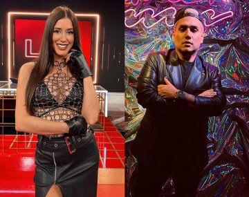 Fuerte cruce entre Juliana Díaz y Kennys Palacios en el Bailando