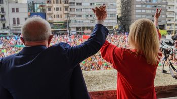 Lula Da Silva y Carolina Cosse en el acto conjunto en la Intendencia de Montevideo, el pasado 25 de enero. Lula Da Silva y Carolina Cosse en el acto conjunto en la Intendencia de Montevideo, el pasado 25 de enero.