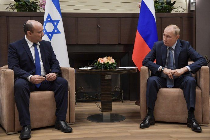 Reunión con Putin y llamado a Zelenski: intensa mediación de Israel por la paz entre Rusia y Ucrania