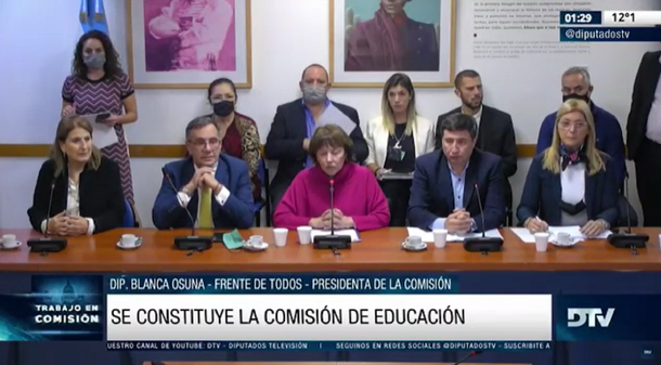 Diputados avanza en la conformación de Comisiones para el trabajo legislativo
