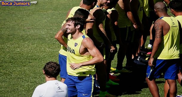 El defensor que concentra con Osvaldo lo ve con muchas ganas de jugar