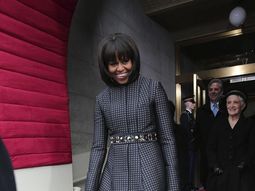 El look masculino de Michelle en la asunción de Obama