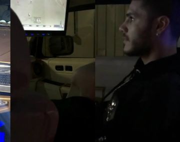 Mauro Icardi ostenta con su camioneta