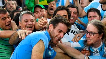 las fotos del duelo entre del potro y nadal las fotos del duelo entre del potro y nadal