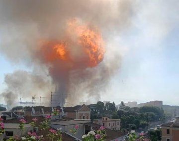 Explotó una estación de servicio en Roma: hay al menos 45 personas heridas