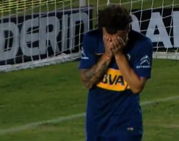 Boca no es líder por la falta de puntería de Daniel Osvaldo