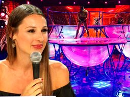Pampita se prepara para el aquadance Pampita se prepara para el aquadance