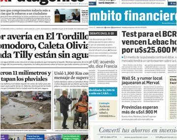 Tapas de diarios del martes 20 de marzo de 2018