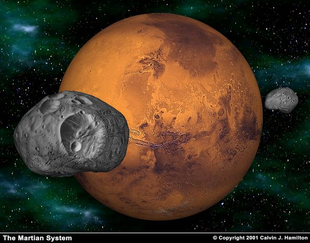 Los misterios de las dos lunas de Marte serán develados en 2022