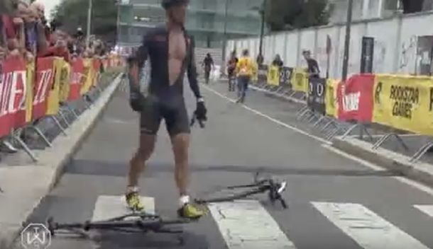 Santucci no aguantó la impotencia y explotó