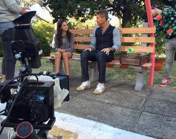 Tinelli graba la apertura de Showmatch 