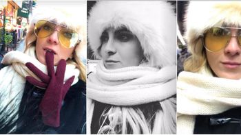 Cande ¡súper abrigada! en Instagram Cande ¡súper abrigada! en Instagram