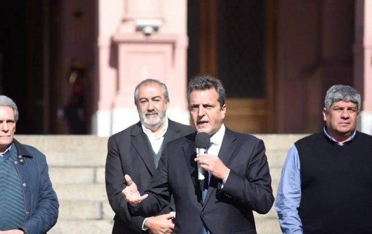 Sergio Massa se reunió con la CGT y acordaron organizar un encuentro con gobernadores