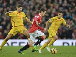 sin di maria y sin rojo, el manchester united vencio por 3-0 al liverpool sin di maria y sin rojo, el manchester united vencio por 3-0 al liverpool