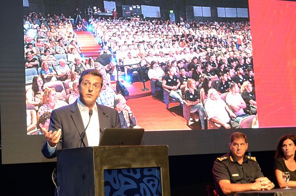 Zamora y Massa presentaron una plataforma global de seguridad en Tigre