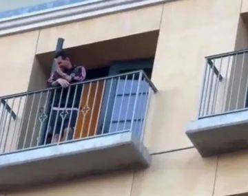 Messi apareció en un hotel de California y desató la locura en la calle: Es él