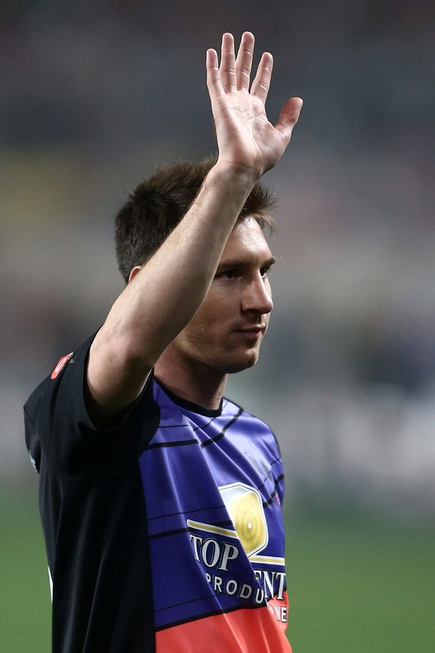 El golazo de Messi en un partido a beneficio