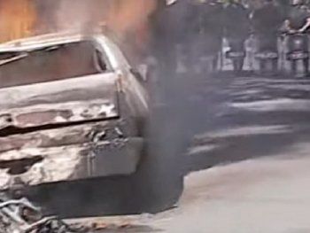 Disturbios en una marcha por Brisa en Berazategui