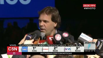 hay un claro y categorico triunfo de daniel scioli y carlos zannini hay un claro y categorico triunfo de daniel scioli y carlos zannini