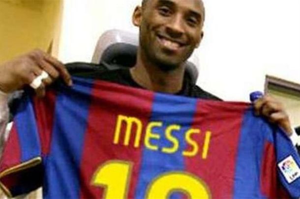 Kobe Bryant quiere cambiar de equipo con Messi