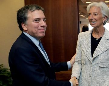 Nicolás Dujovne y Christine Lagarde