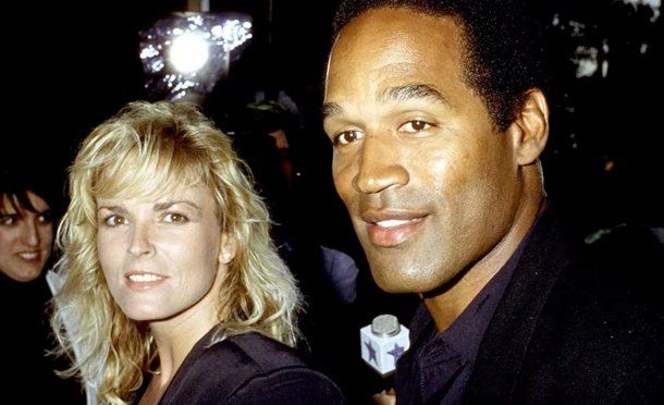 Nicole Brown y OJ Simpson