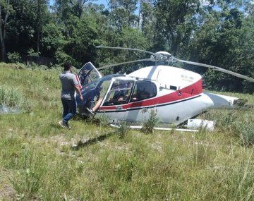 Dos argentinos heridos al caer un helicóptero en Río de Janeiro