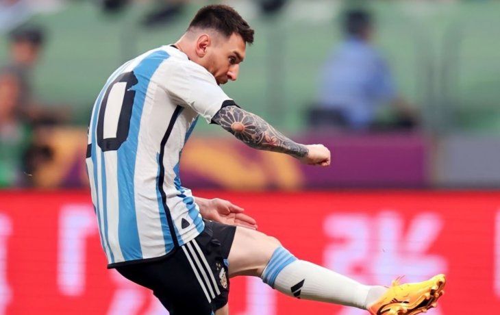 Messi marcó contra Australia el gol más rápido de su carrera