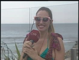 Así fue como uno de los rayos golpeó a un balneario