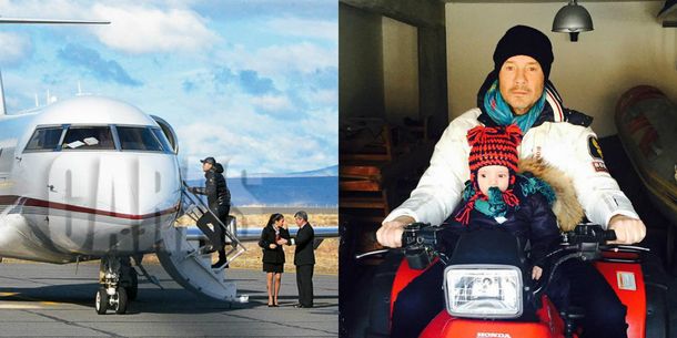 Fotos: las vacaciones de Marcelo Tinelli y su familia en el Sur