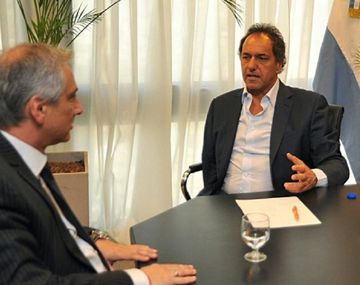 Scioli se reunió con Eseverri