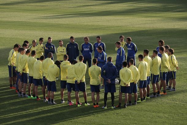 El entrenamiento de Boca luego de ser campeón