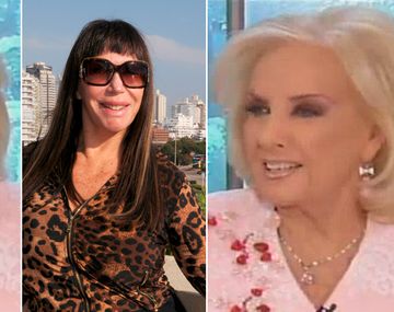 Mirá el palito de Mirtha a Moria Casán en vivo