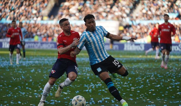 Clásico de Avellaneda: Racing igualó sin goles de local ante Independiente, que terminó con dos menos