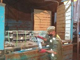 Detectaron un contrabando de 34 toneladas de aluminio que eran trasladadas hacia zona fronteriza