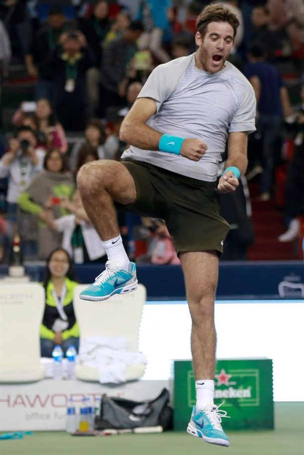 Del Potro, tras vencer a Nadal: He jugado mejor en mi vida