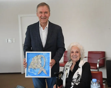 Juan Schiaretti se reunió con Estela de Carlotto