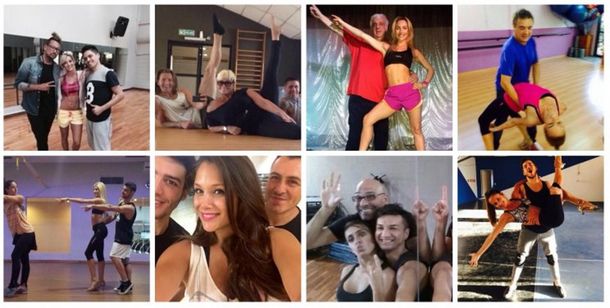Marcelo Tinelli presentó a las parejas del Bailando en Twitter
