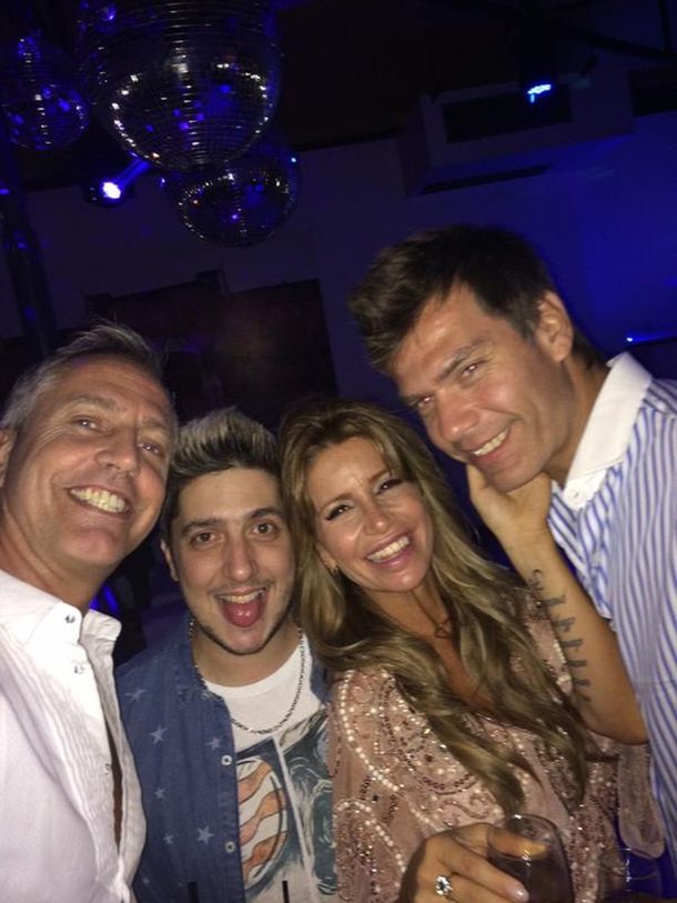 Festejos, amigos y novio en el cumpleaños número 40 de Florencia Peña