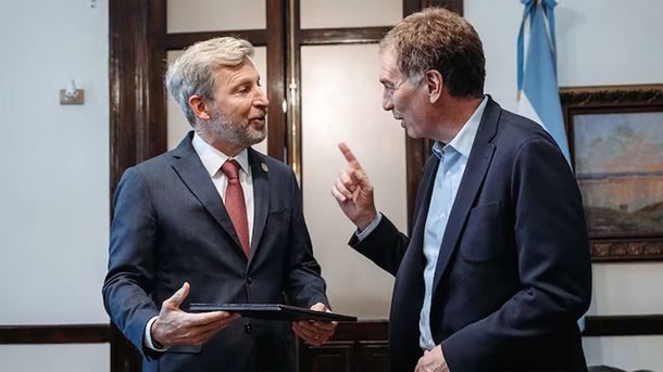 Rogelio Frigerio y Diego Santilli en Entre Ríos. Rogelio Frigerio y Diego Santilli en Entre Ríos.