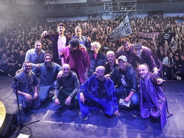 Marcelo Gallardo fue a ver a La Bersuit: la tremenda ovación del público 