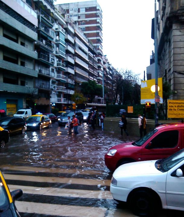 Inundaciones: Macri se reunió con el alcalde de Nueva York