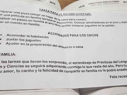 La insólita tarea que 2 maestras mandaron hacer a sus alumnos en las vacaciones de invierno