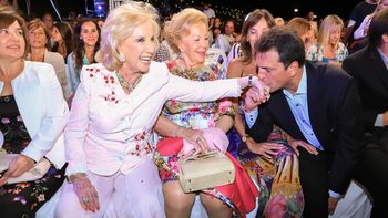 de campana, massa asistio al moda show de campana, massa asistio al moda show