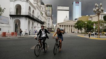 Tormenta en la ciudad de Buenos Aires Tormenta en la ciudad de Buenos Aires