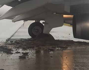 Un avión se despistó al aterrizar en Florianópolis