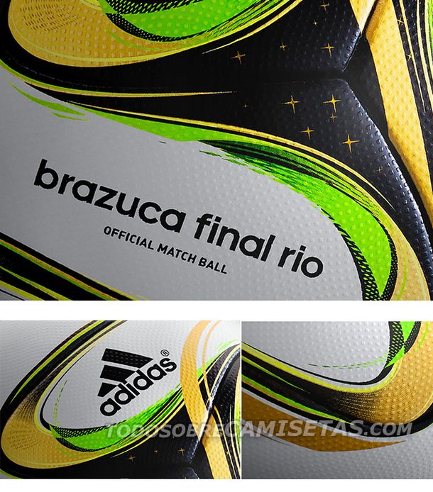 La FIFA dio a conocer la pelota para la final del Mundial de Brasil