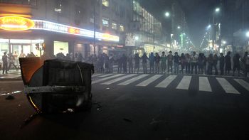 la metropolitana libero el transito en la calle corrientes la metropolitana libero el transito en la calle corrientes